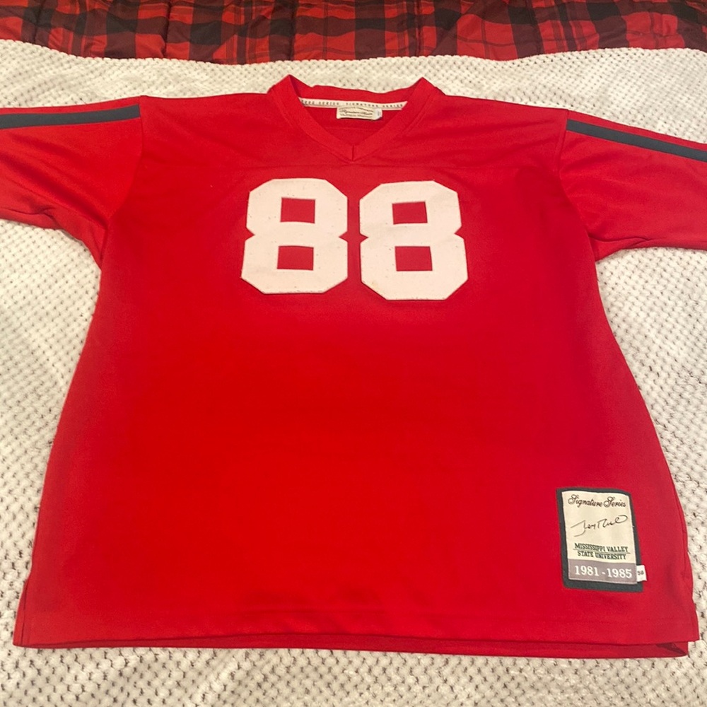 Vintage signature series, Jerry Rice, Mississippi Valley State Universit…